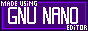 Made with GNU Nano.